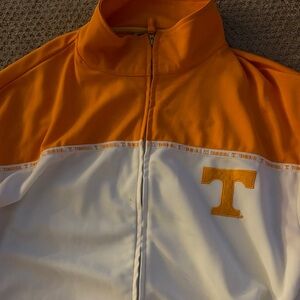 Tennessee Volunteers Orange & White Zip-Up Jacket